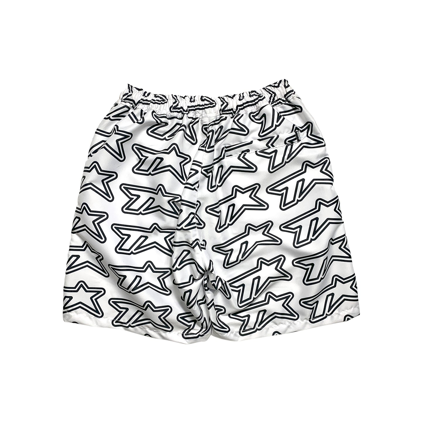 TVSTAR SHORT - WHITE/BLACK