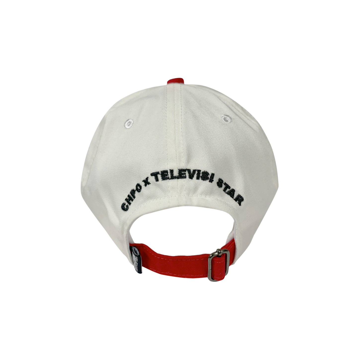 TVSTAR x CHPO HAT - WHITE RED