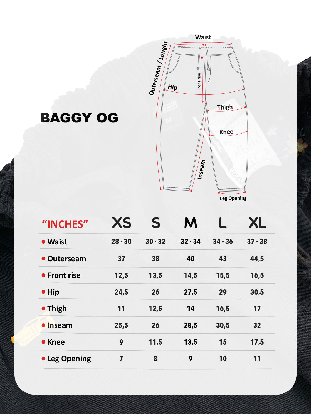 VX GOLD DENIM PANT - JET BLACK