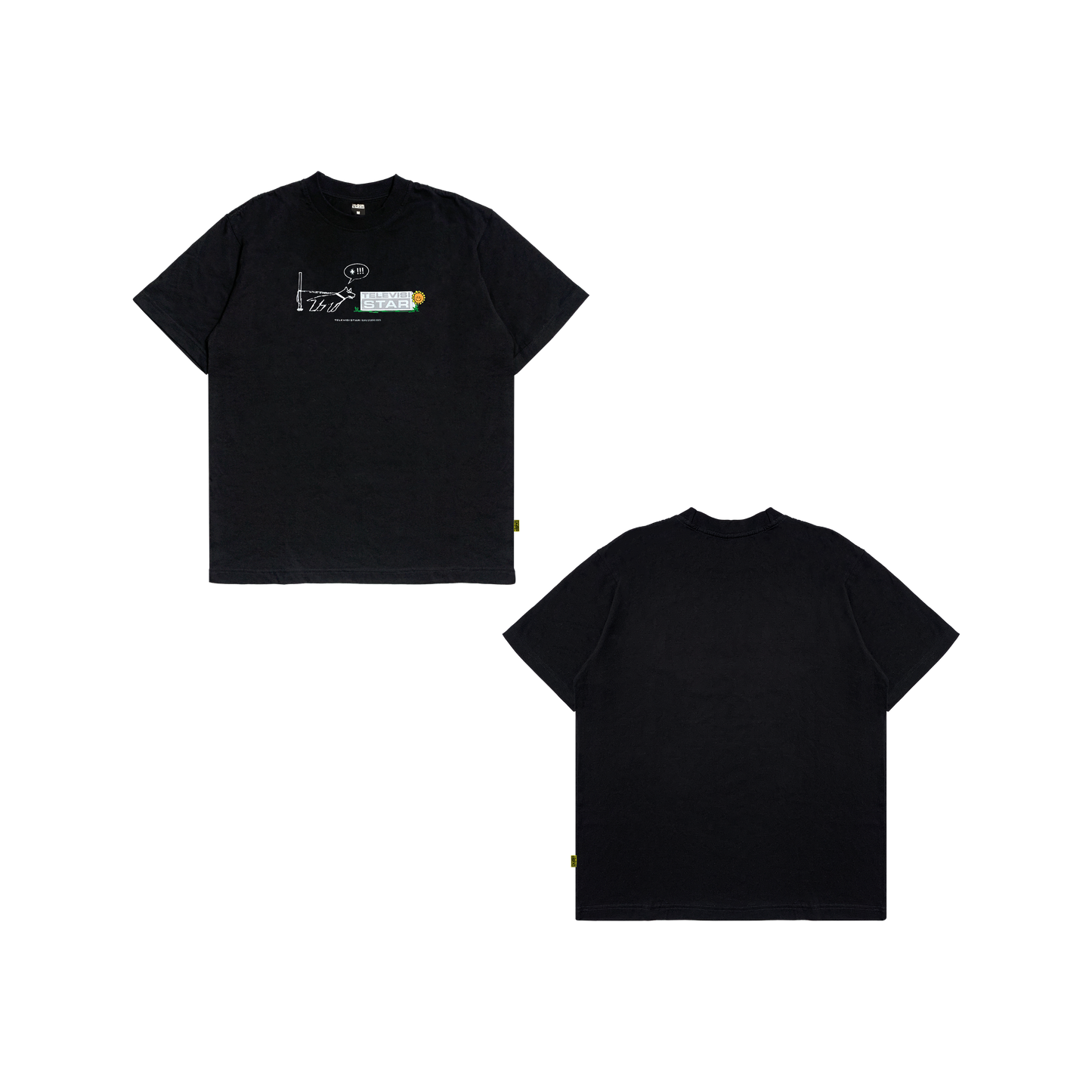 TVSTAR x BURU TEE - BLACK