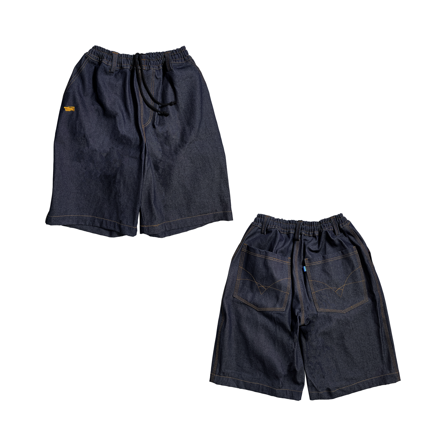 VX1 RAW DENIM SHORT - NAVY