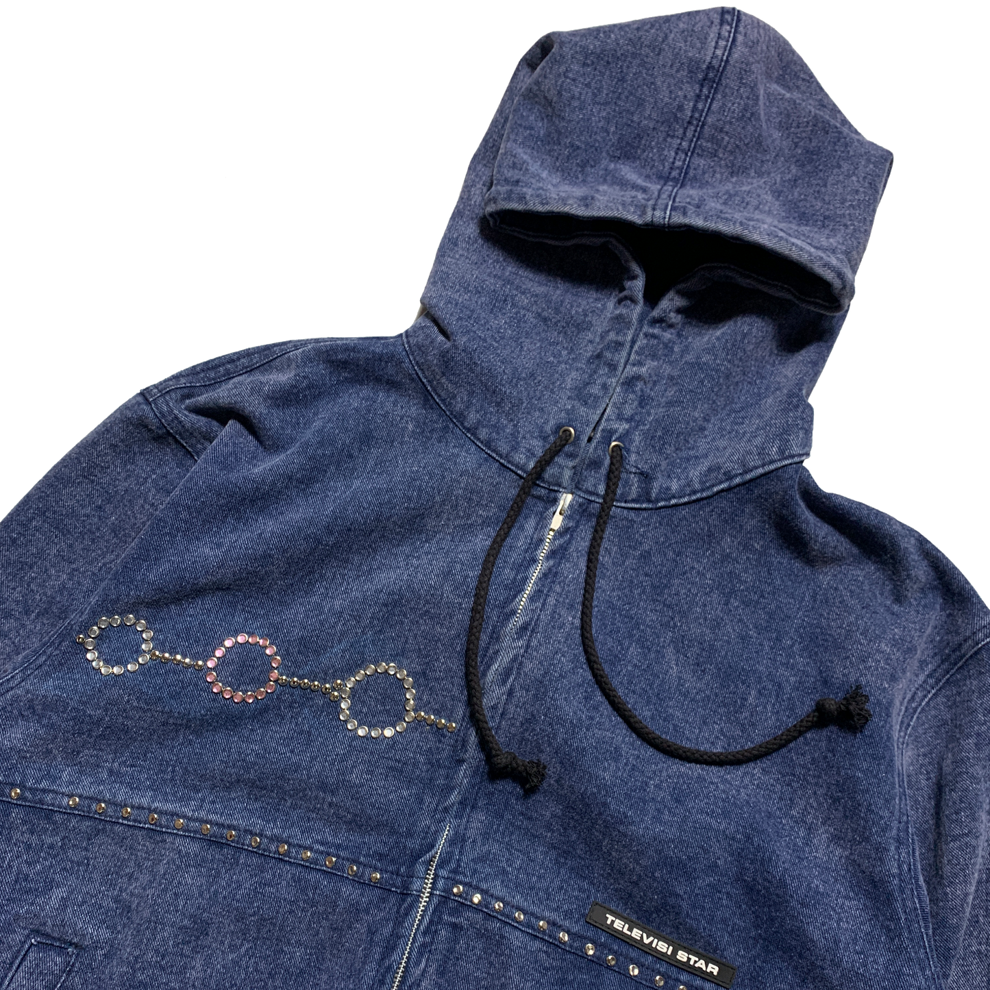 TVSTAR x BURU REWORKED JACKET - NAVY WASHED