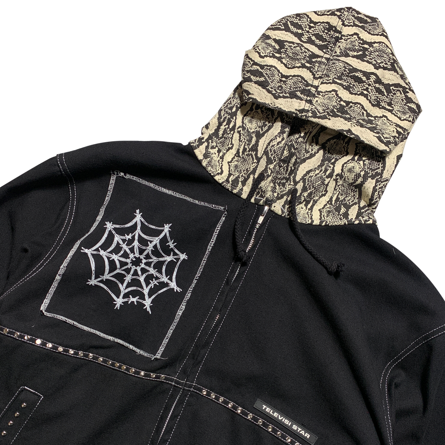 TVSTAR x BURU REWORKED JACKET - BLACK