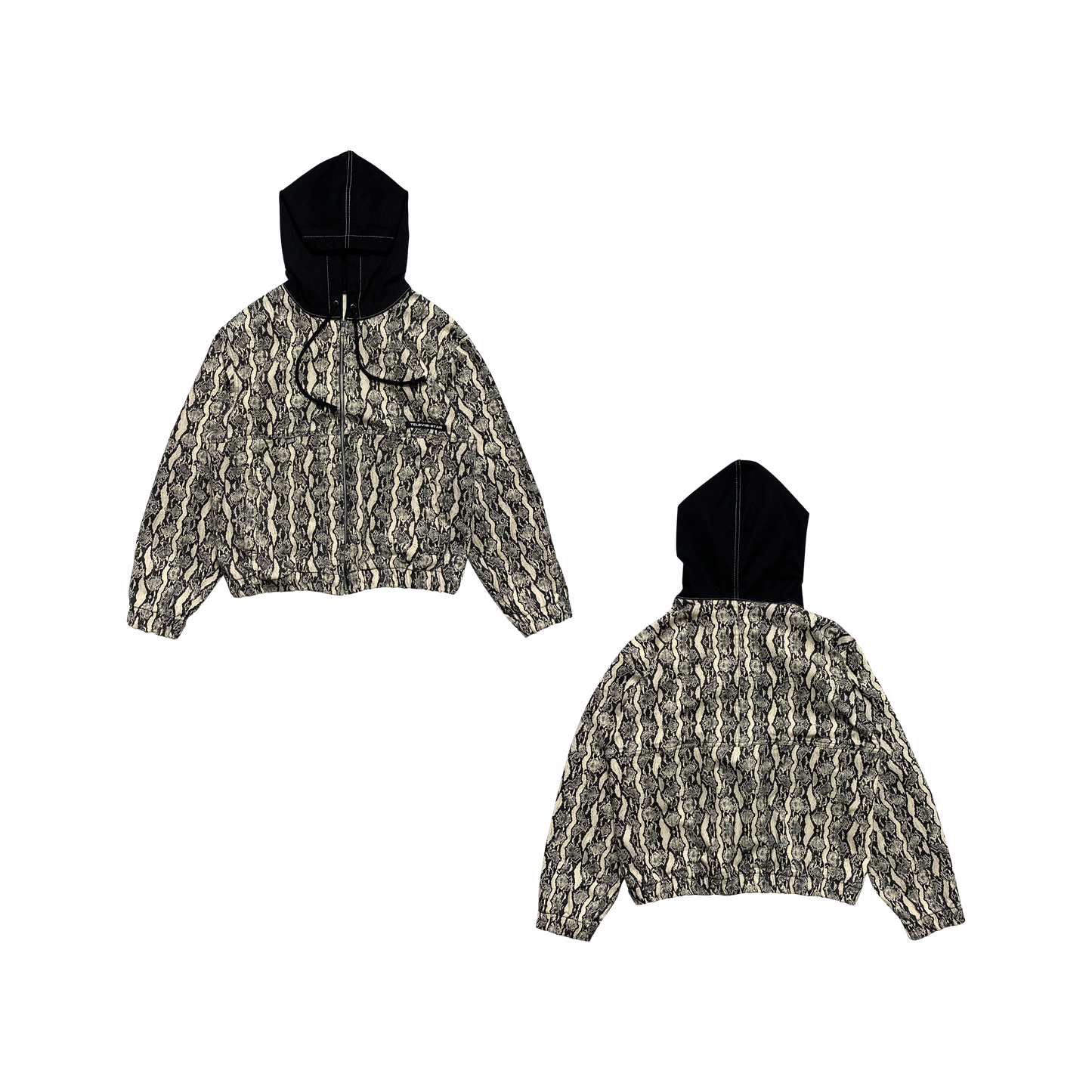 TVSTAR x BURU REWORKED SNAKE SKIN JACKET