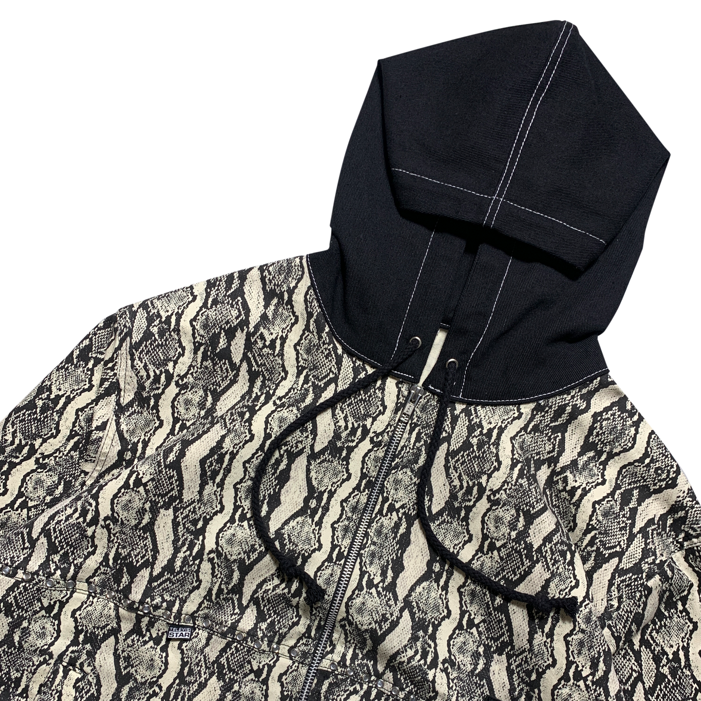 TVSTAR x BURU REWORKED SNAKE SKIN JACKET