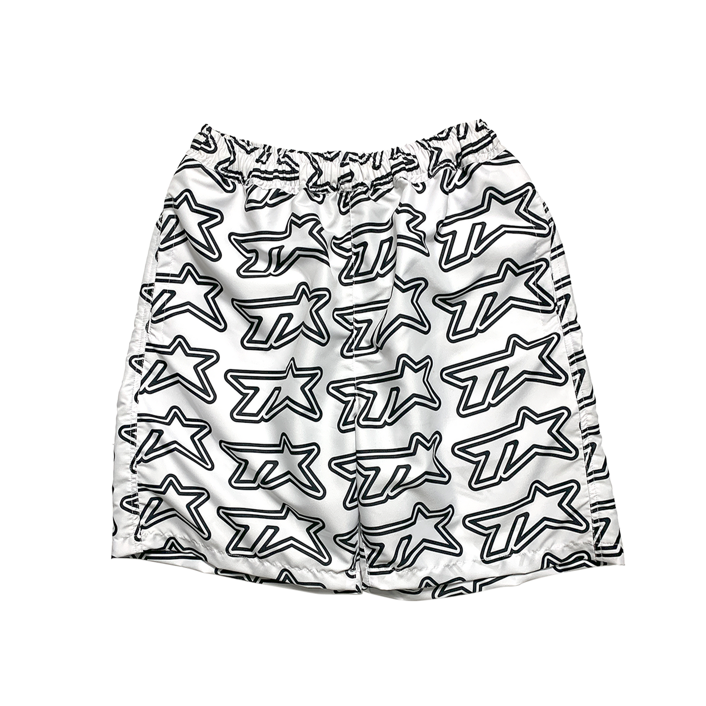 TVSTAR SHORT - WHITE/BLACK