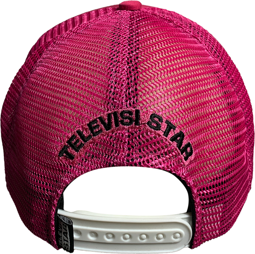 CHROME TAGG TRUCKER HAT - PINK