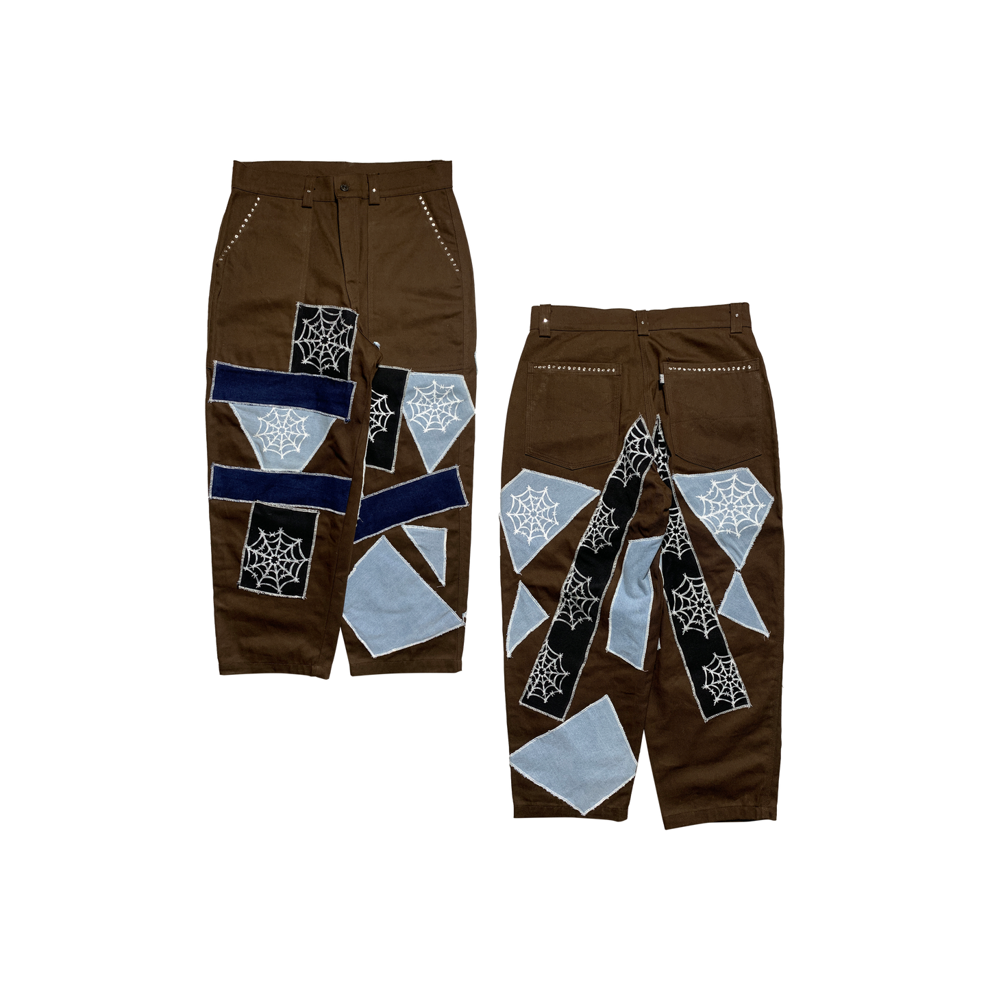 TVSTAR x BURU REWORKED PANT - BROWN