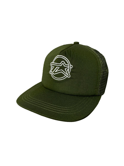 TVSTAR TRUCKER HAT - OLIVE