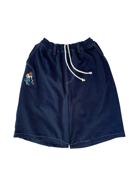 SUNNY FILMER DENIM SHORT - NAVY