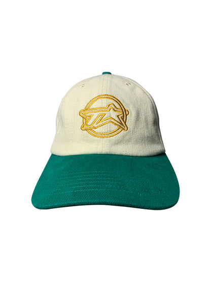 POLO HAT - BEIGE/GREEN