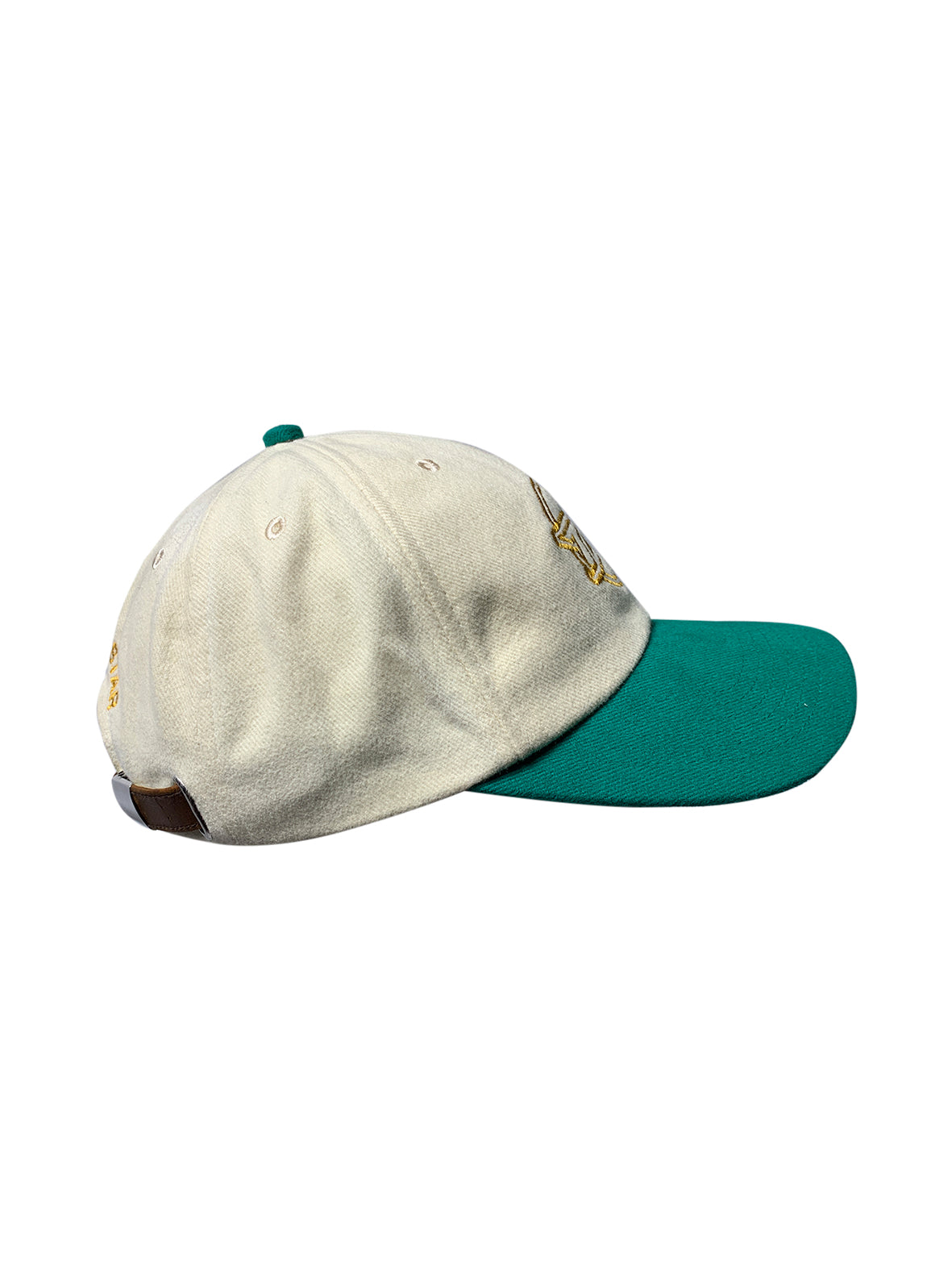 POLO HAT - BEIGE/GREEN