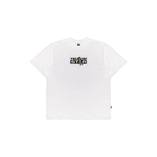 XMAS LOGO BOX TEE - WHITE