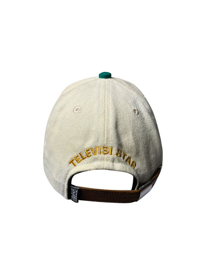 POLO HAT - BEIGE/GREEN