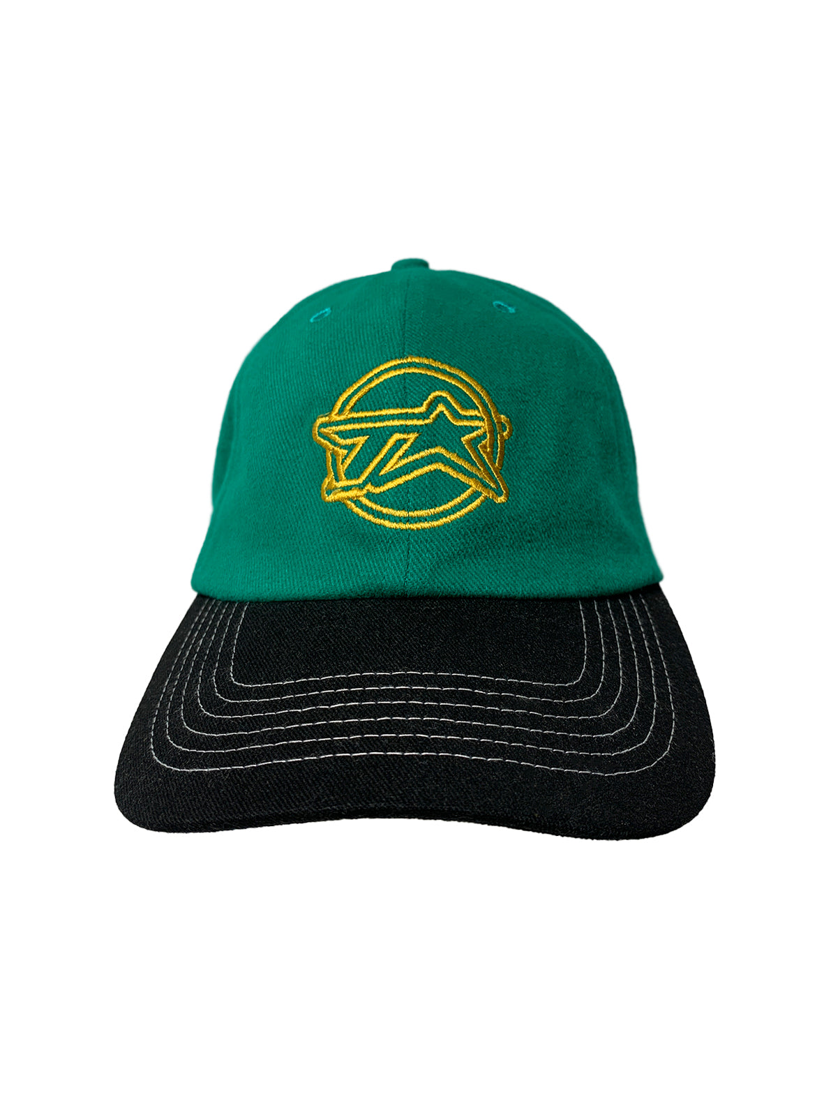 POLO HAT - GREEN/BLACK