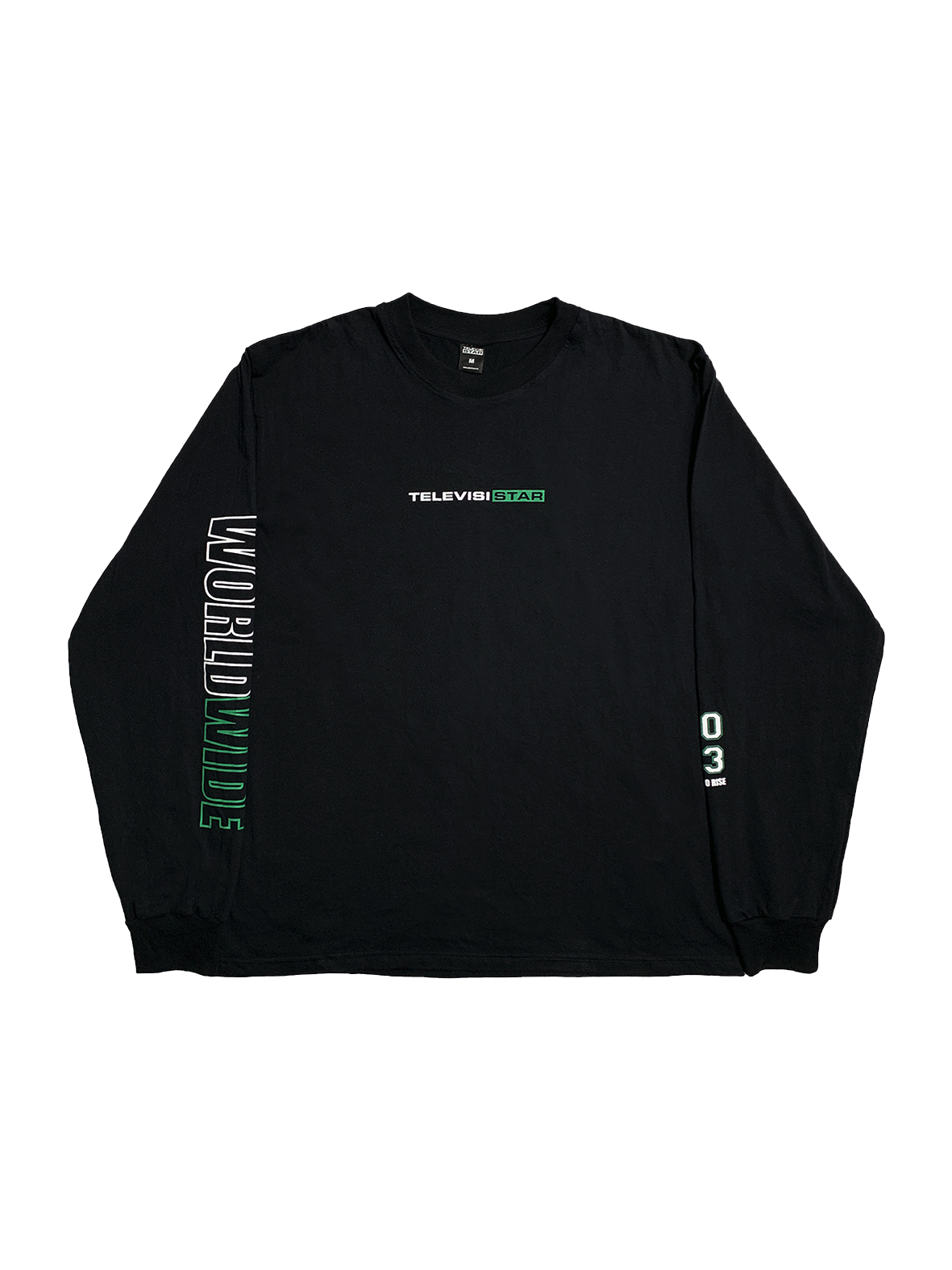 TVSTAR WORLDWIDE LONG SLEEVE  - BLACK