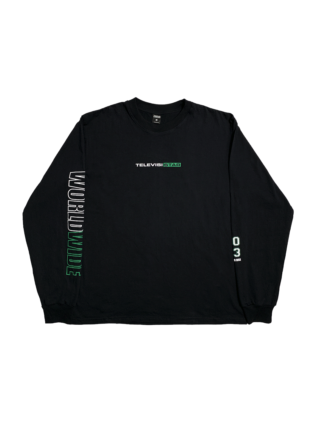 TVSTAR WORLDWIDE LONG SLEEVE  - BLACK