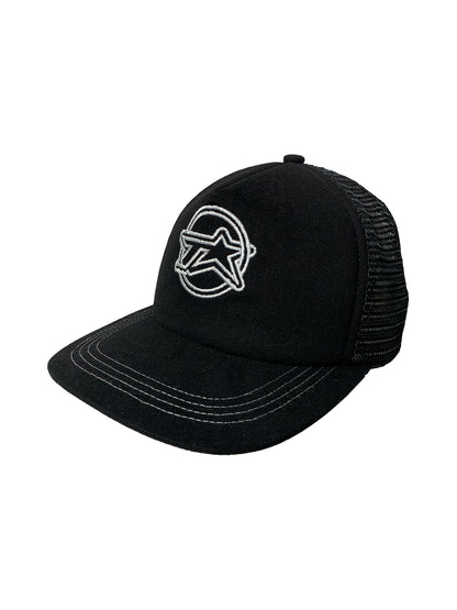 TVSTAR TRUCKER HAT - BLACK