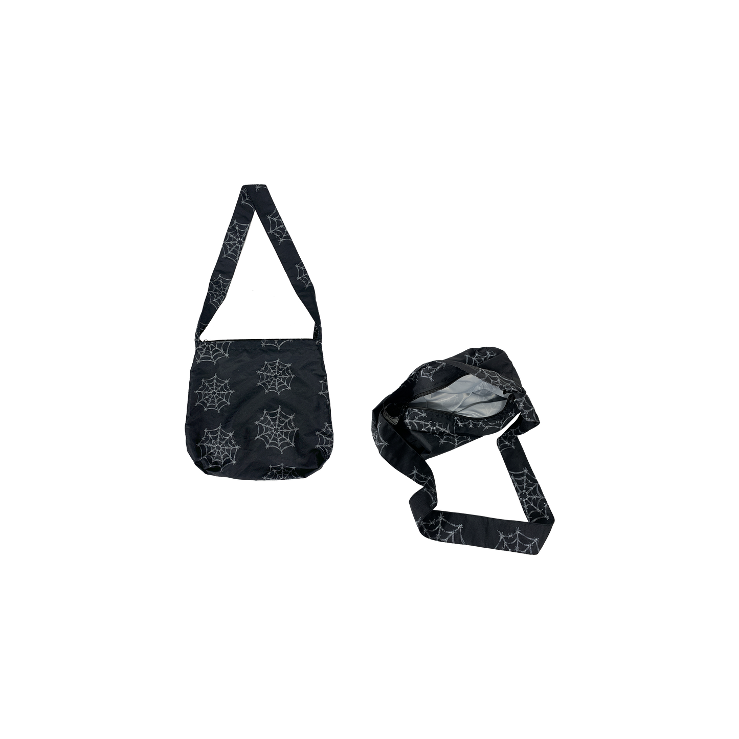 WEB SLING BAG - BLACK