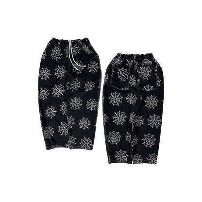 WEB DENIM PANT - BLACK