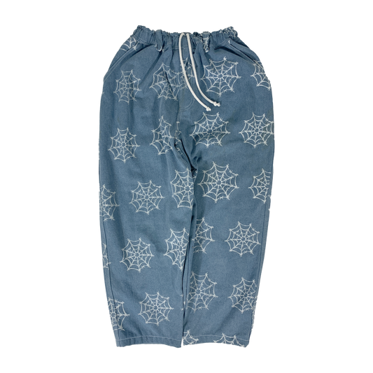 WEB DENIM PANT - LIGHT BLUE