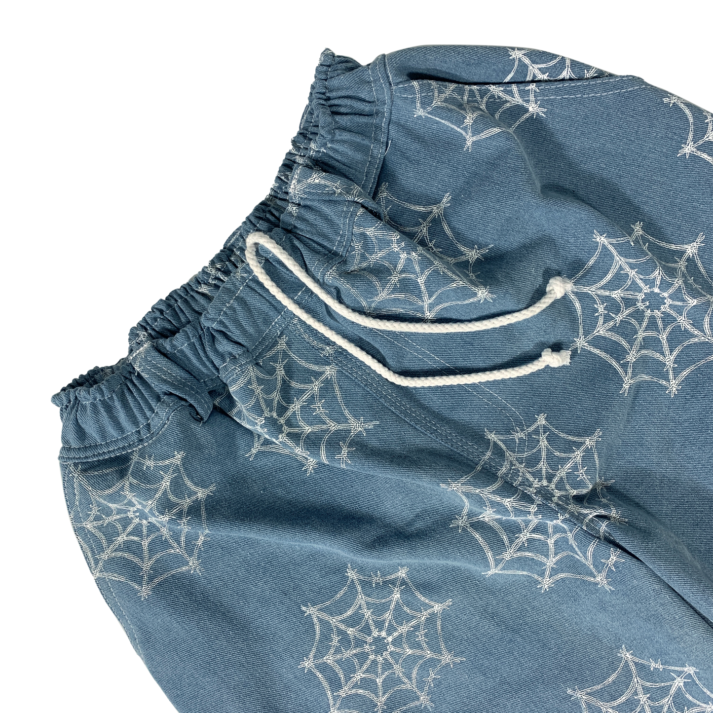 WEB DENIM PANT - LIGHT BLUE