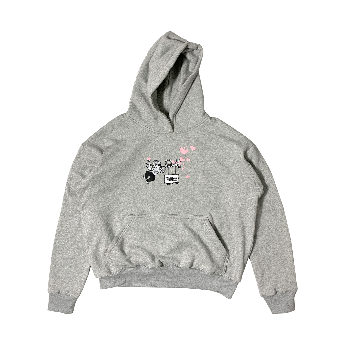 LOVE DEITY HOODIE - GREY