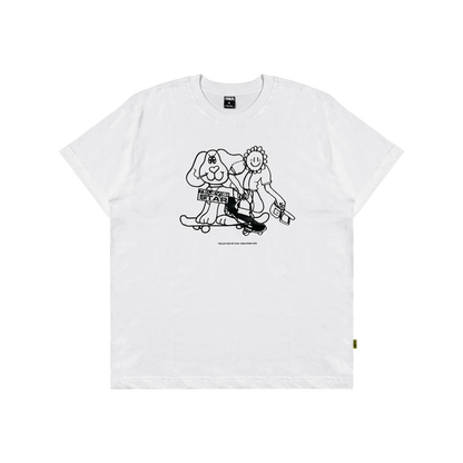 TVSTAR x BURU TEE - WHITE