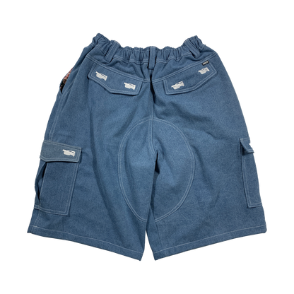 VX DENIM CARGO SHORT - LIGHT BLUE