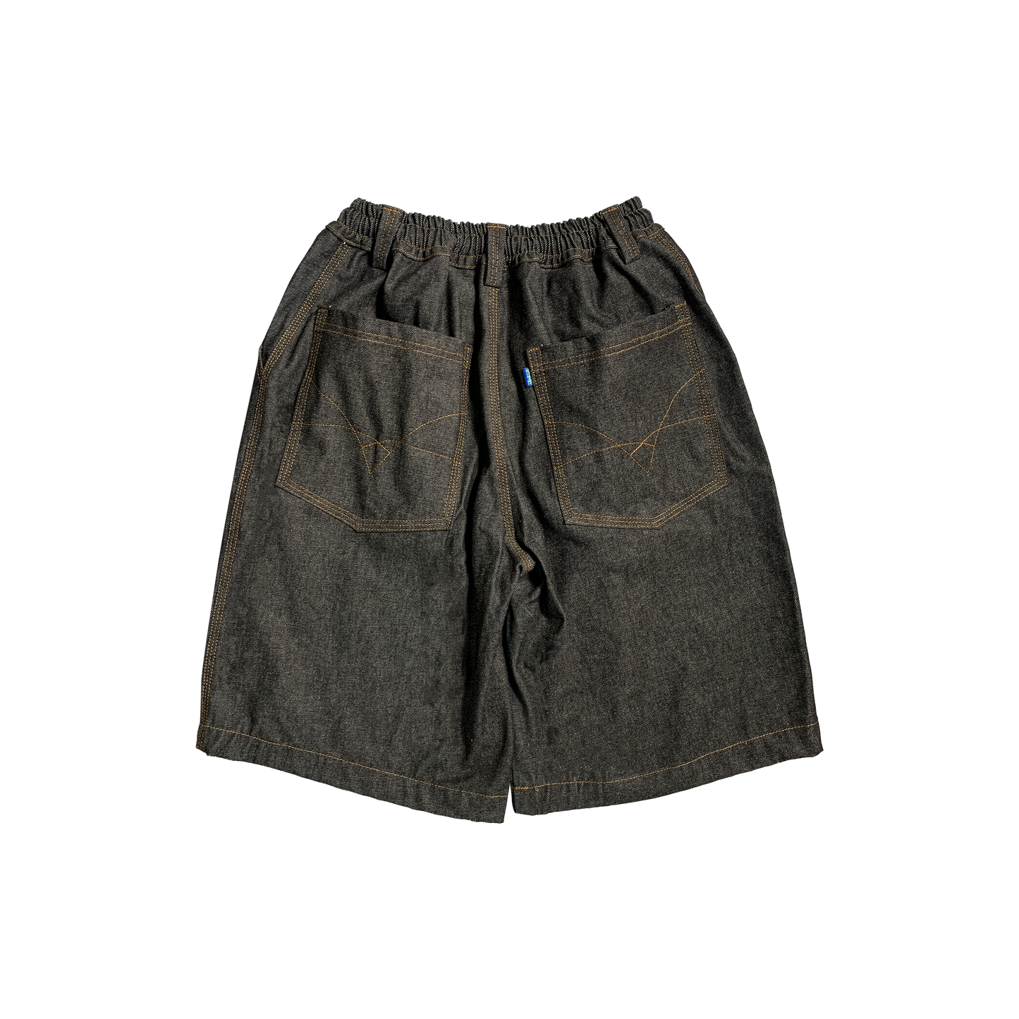 VX1 RAW DENIM SHORT - BLACK