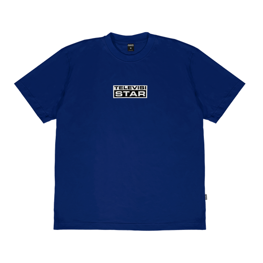 LOGOBOX TEE - BLUE