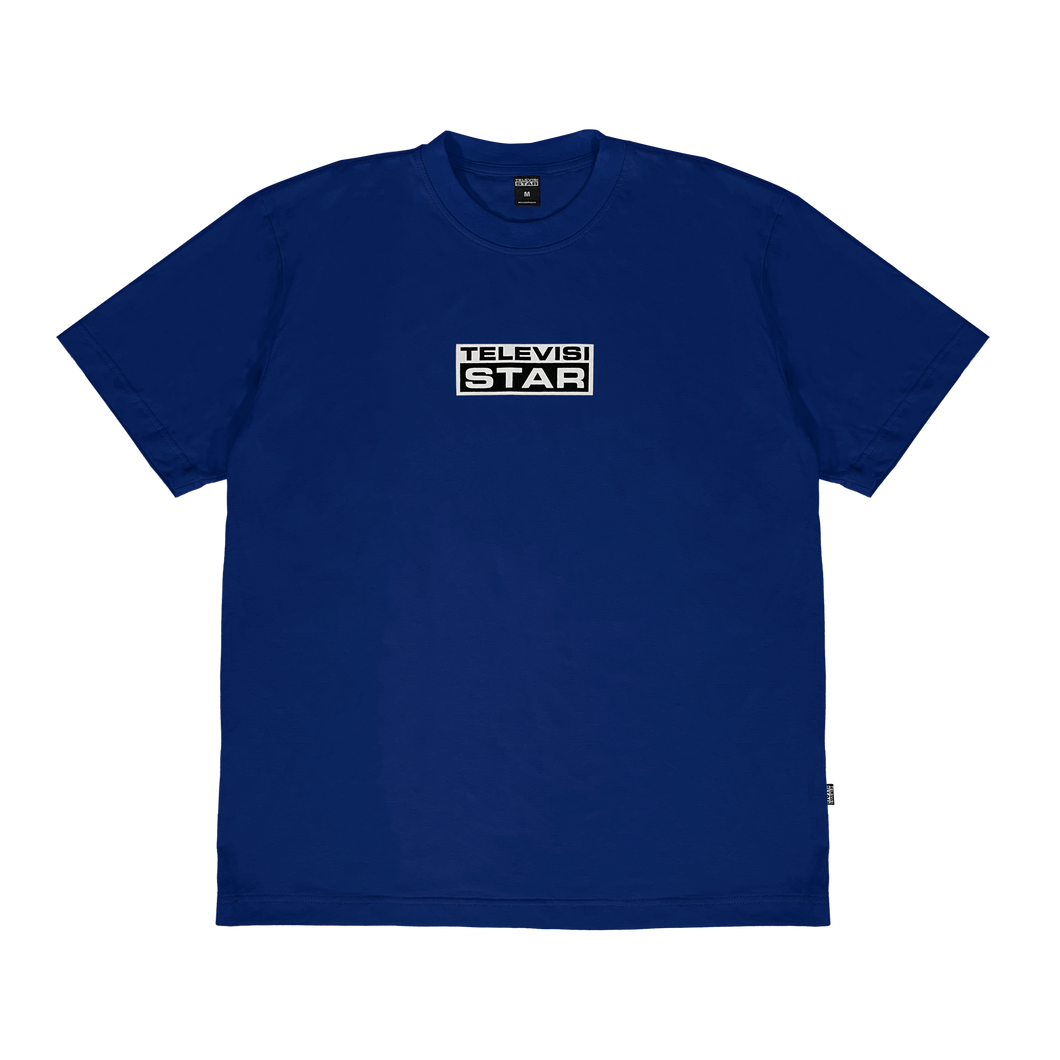 LOGOBOX TEE - BLUE