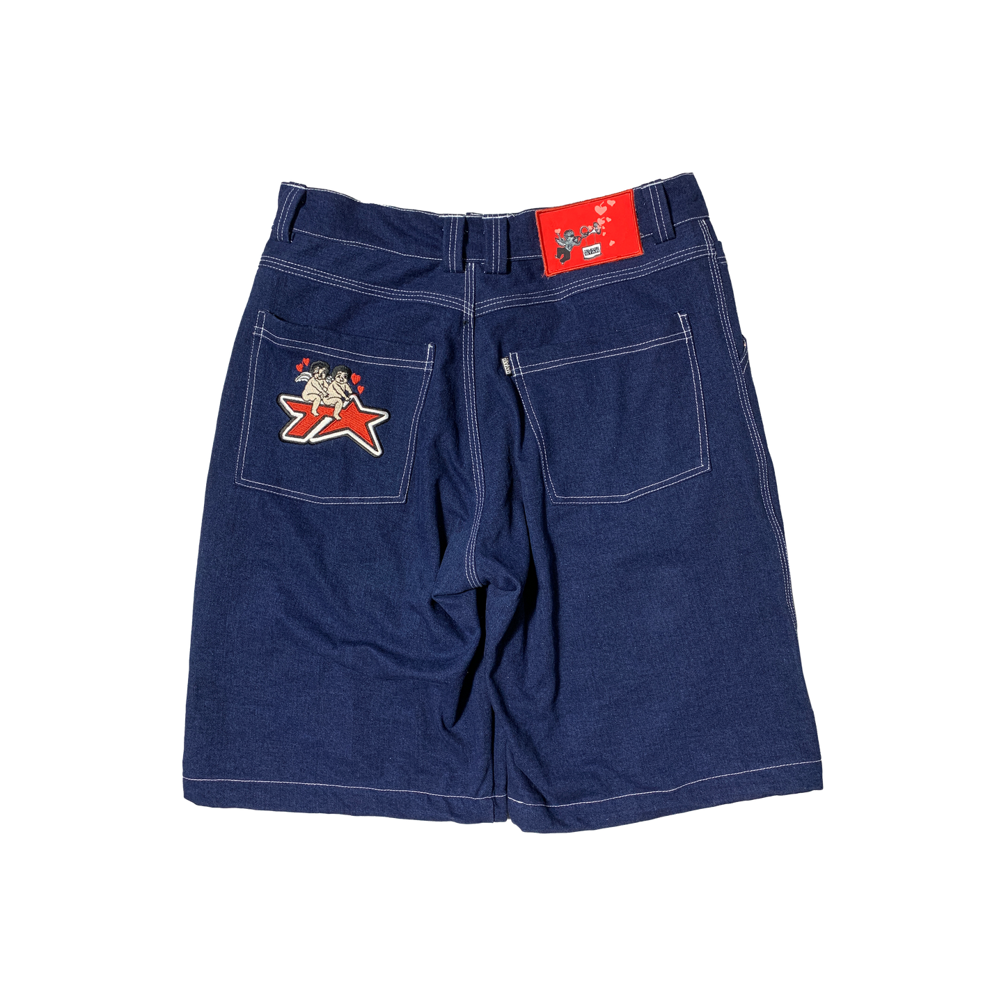 TVSTAR EROS DENIM SHORT - NAVY