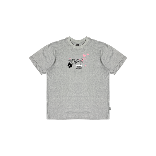 LOVE DEITY TEE - GREY