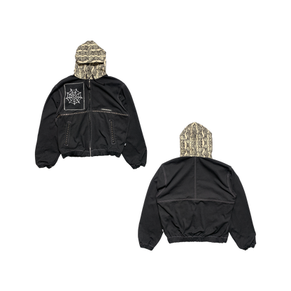 TVSTAR x BURU REWORKED JACKET - BLACK