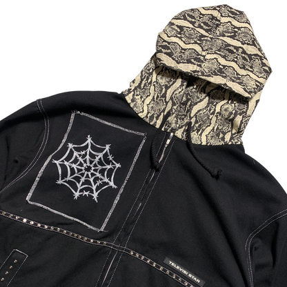 TVSTAR x BURU REWORKED JACKET - BLACK