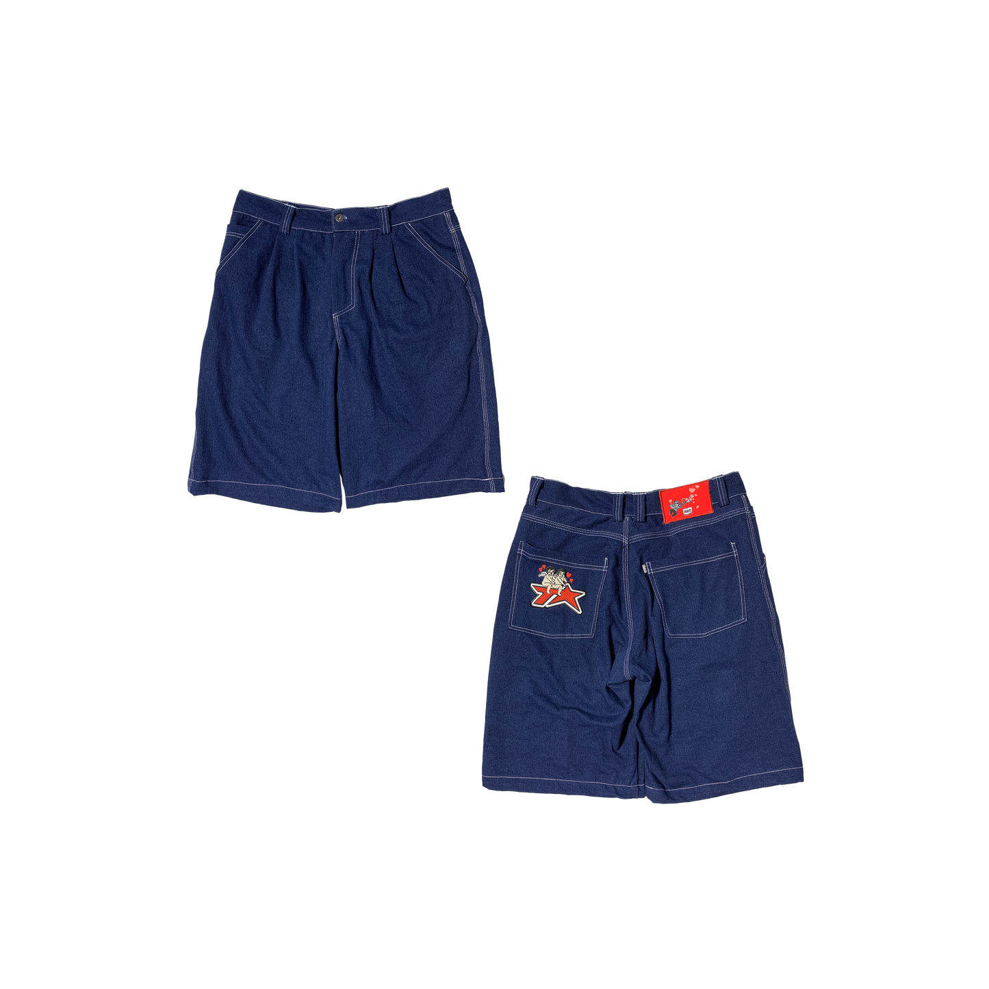 TVSTAR EROS DENIM SHORT - NAVY