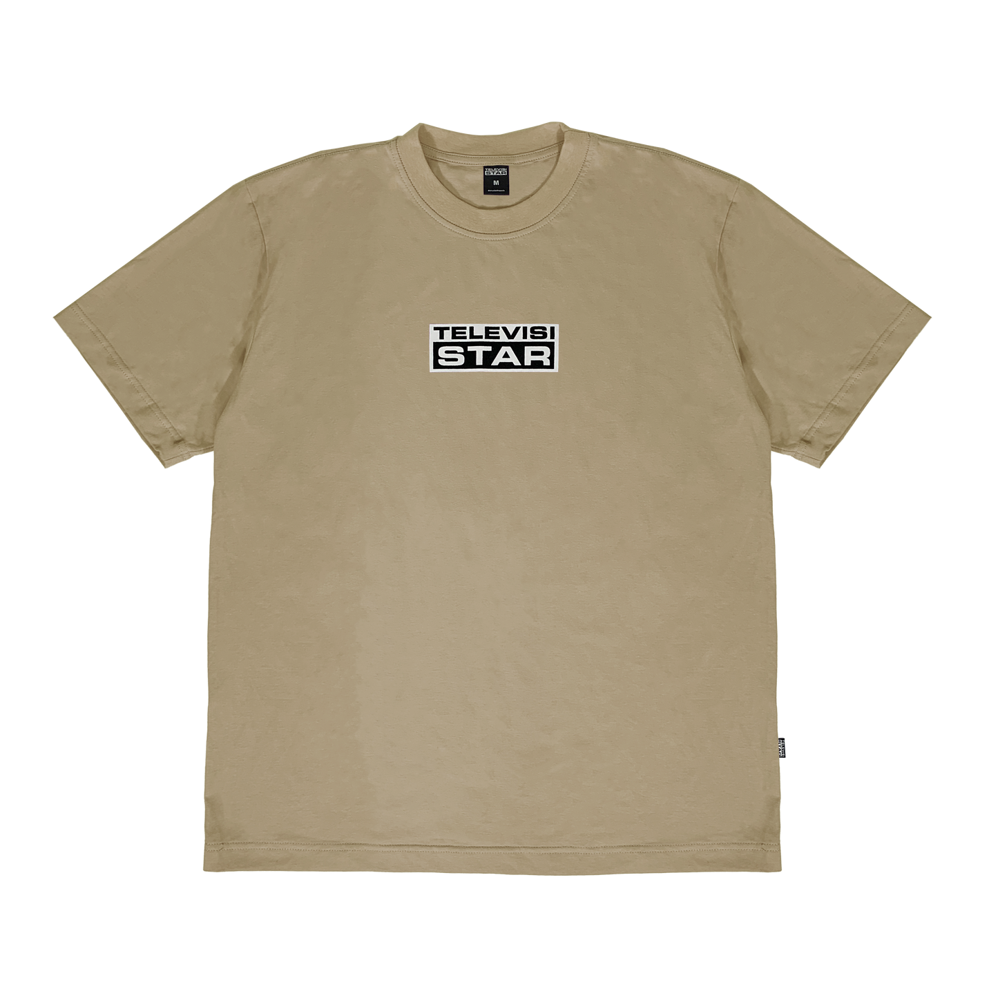 LOGOBOX TEE - BEIGE