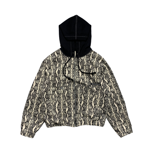 TVSTAR x BURU REWORKED SNAKE SKIN JACKET