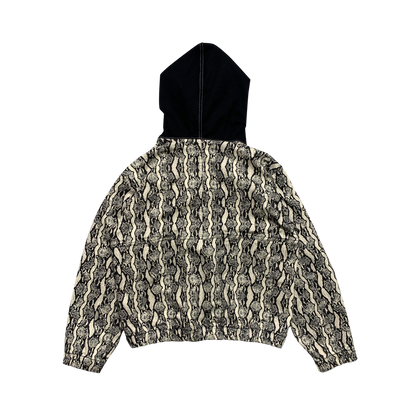 TVSTAR x BURU REWORKED SNAKE SKIN JACKET