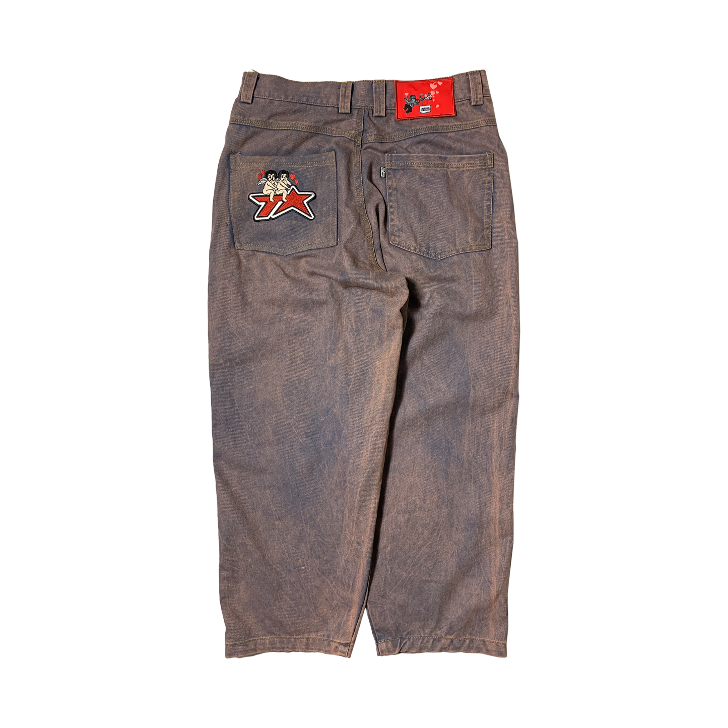 TVSTAR EROS WASHED DENIM PANT - BENHUR