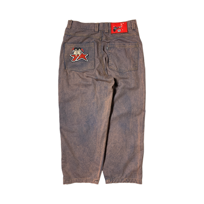 TVSTAR EROS WASHED DENIM PANT - BENHUR