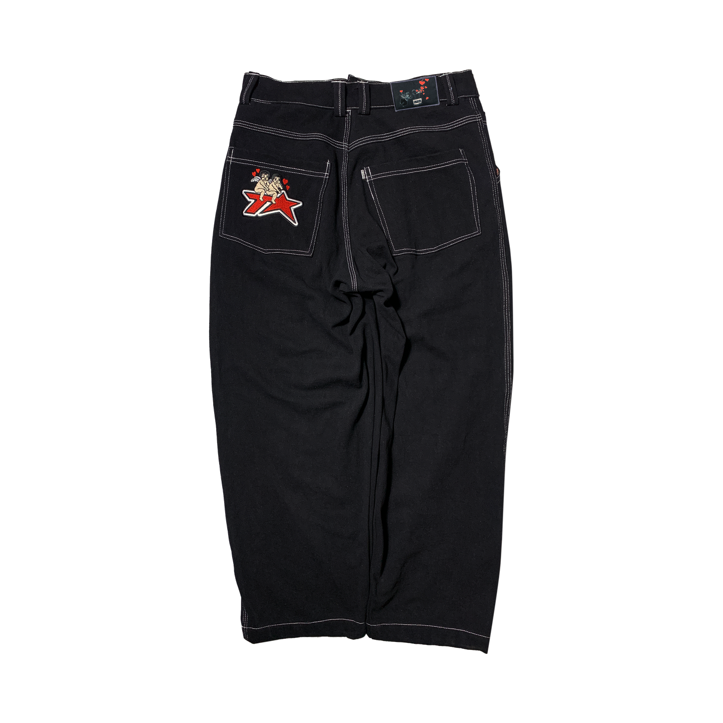 TVSTAR EROS DENIM PANT - BLACK