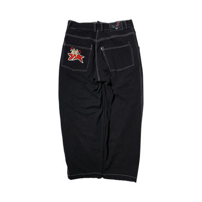 TVSTAR EROS DENIM PANT - BLACK