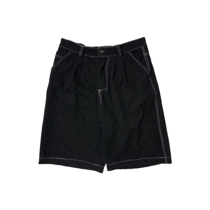 TVSTAR EROS DENIM SHORT - BLACK