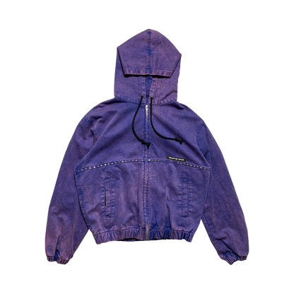 TVSTAR x BURU REWORKED JACKET - PURPLE WASHED