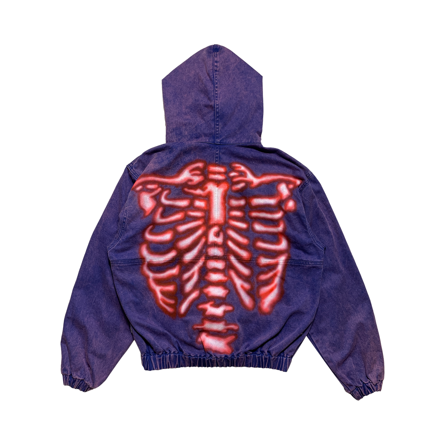 TVSTAR x BURU REWORKED JACKET - PURPLE WASHED