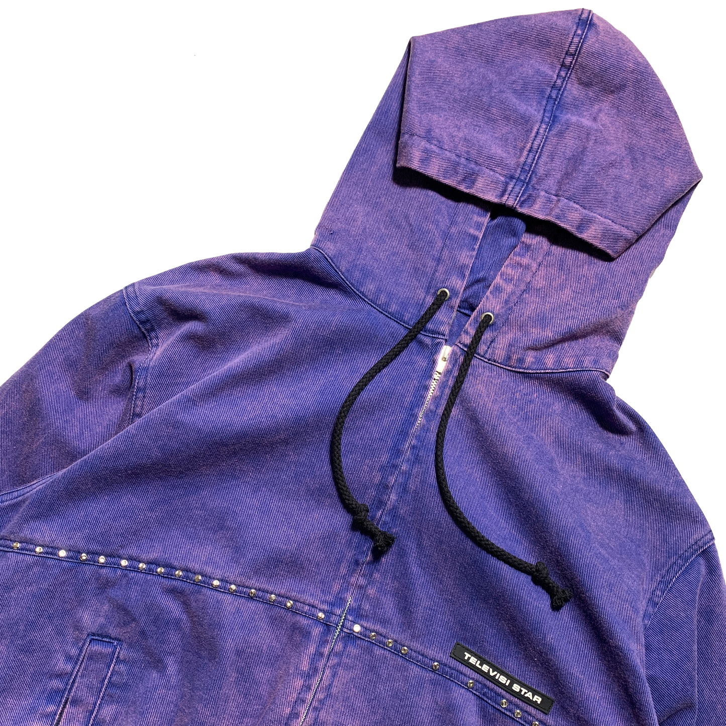 TVSTAR x BURU REWORKED JACKET - PURPLE WASHED