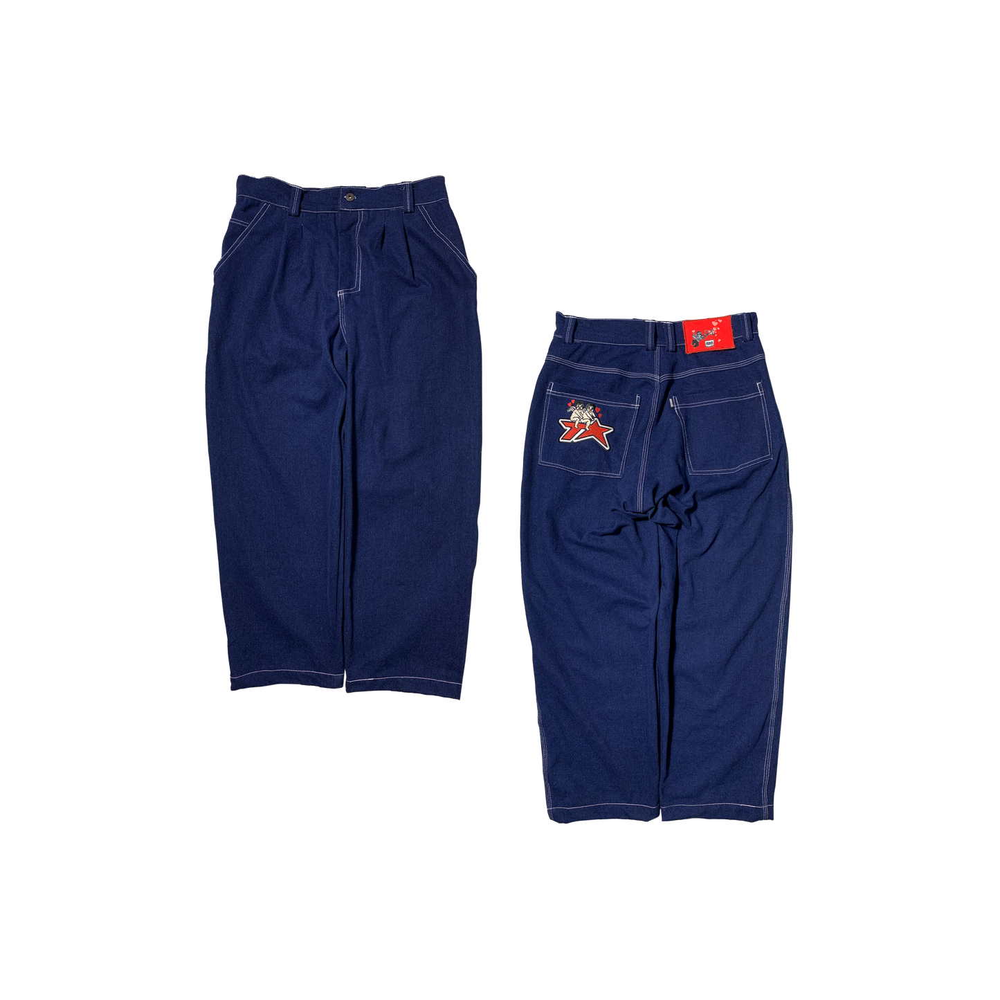 TVSTAR EROS DENIM PANT - NAVY