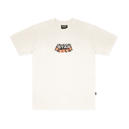 ISLAND BLOOM TEE - WHITE